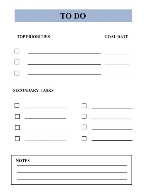 · to do list pdf. ?Free Printable To Do List Template In PDF, Excel & Word?