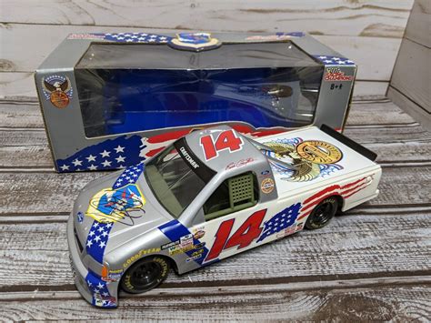 Racing Champions Rick Crawford Ford F 150 Diecast Nascar Race Truck Signed 124 Ebay