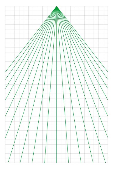 Point Perspective Grid Paper