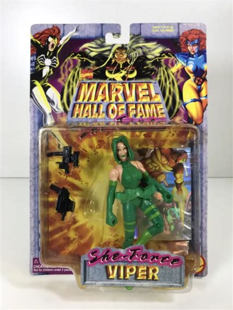 She Force Viper Action Figure Marvel Hall Of Fame Toybiz 1997 £2499