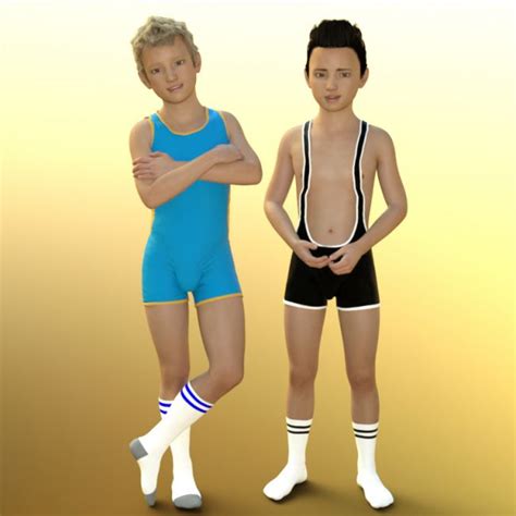 The Boys Ii Tweens Shapes For Genesis 3 Male Characters For Poser