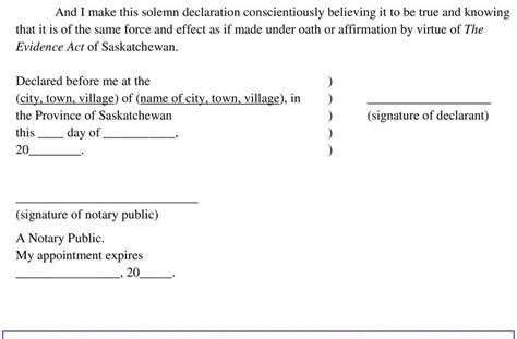 Receive a declaration or affidavit. Canadian Notary Block Example : 40 Free Notary Acknowledgement Statement Templates á ...