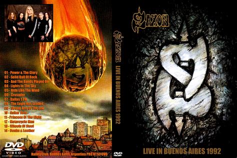 Dvd Concert Th Power By Deer 5001 Saxon 1992 02 07 Argentina