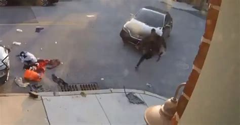Woman Tries To Run Man Over Three Times With Car In Horrifying Fight In