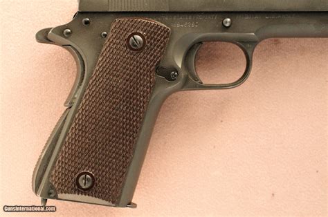 Ww2 1943 Vintage Us Military Colt Model 1911a1 45 Acp Pistol All