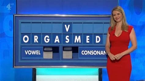 Countdowns Rachel Riley Left Blushing As Second Sex Word Appears On