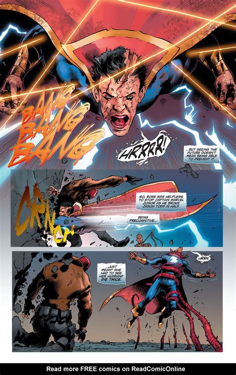 Captain Marvel Jr Kills Red Hood Dceased Comicnewbies