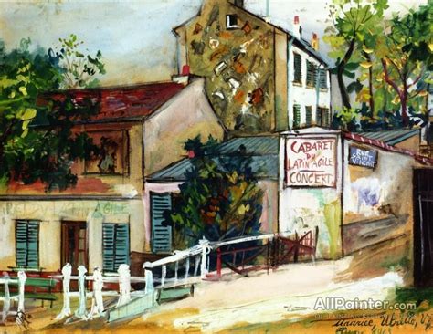 Maurice Utrillo Le Lapin Agile Oil Painting Reproductions For Sale