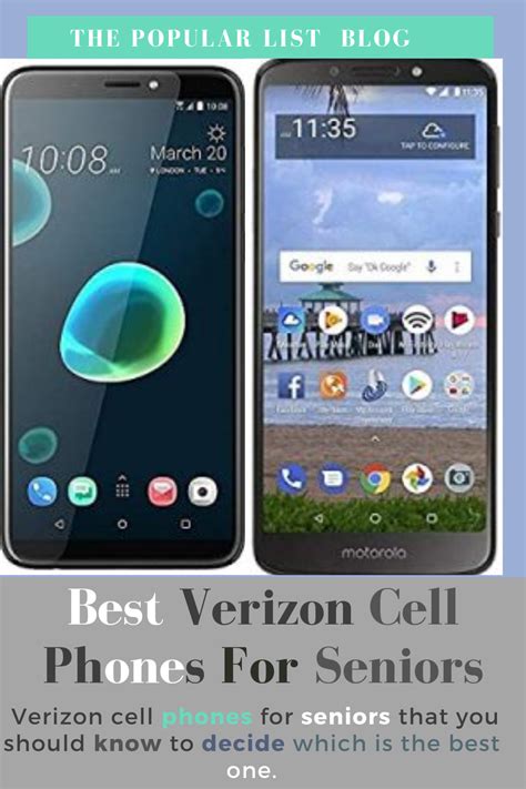 The 8 Best Verizon Cell Phones For Seniors In 2021 Cell Phones For
