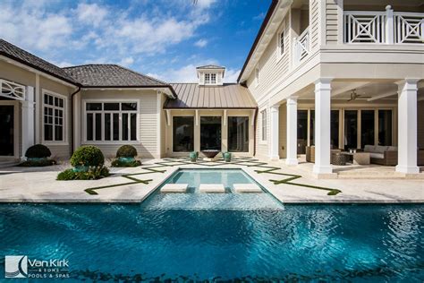 Van Kirk And Sons Pools And Spas South Florida Pool Builder Florida Pool Pool Houses Luxury Pool