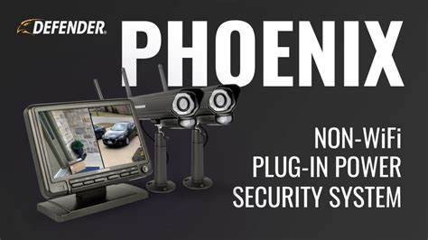 Defender Phoenixm2 7 Monitor Indooroutdoor 4 Channel 4 Camera Plug In