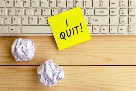 5 Things You Must Do Before You Quit A Job The Motley Fool