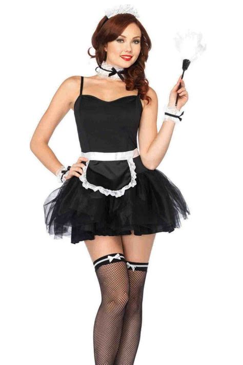What to wear as a maid for halloween? Leg Avenue French Maid Accessory Kit. The 4pc. French Maid Accessory Kit includes apron, neck ...