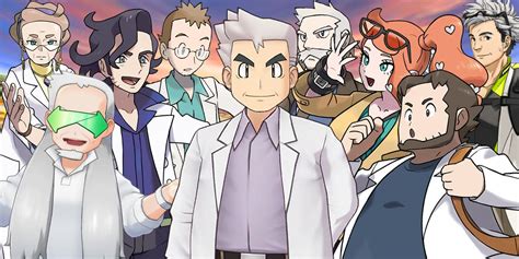Pokemon Every Professor From The Mainline And Spinoff Games Ranked