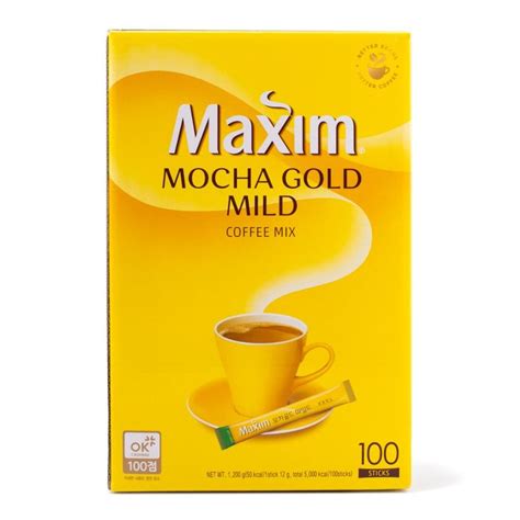 Maxim Mocha Gold Mild Coffee Mix 1200 G Coffee Mix Instant Coffee Mocha