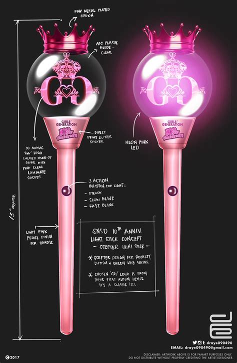 Everyone Wants This Fan S Design Of Taeyeon S Lightstick To Become Official
