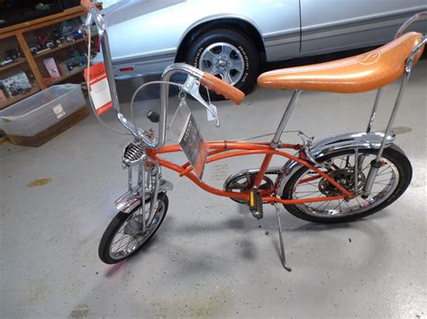 1970 Schwinn Bike Orange Crate Street Dreams