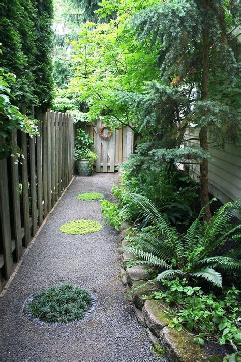 Image result for mondo grass stepping stones | Side yard landscaping