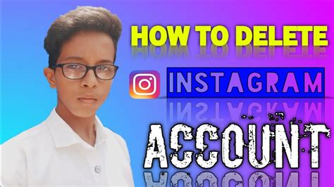 How To Delete Instagram Account Permanently Easy Way Youtube