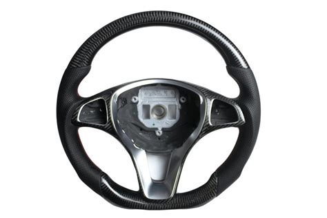 Carbon Fibre Steering Wheel W205 Autocore Customs