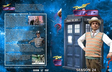 Doctor Who Spanning Spine Volume 24 Season 24 Tv Dvd Custom