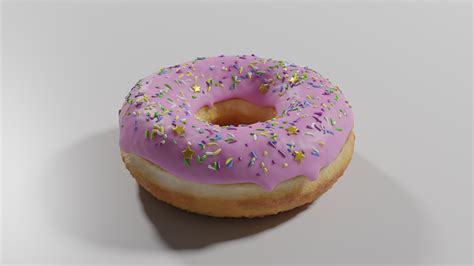 My First Render Donut Of Course Please Comment Rblender