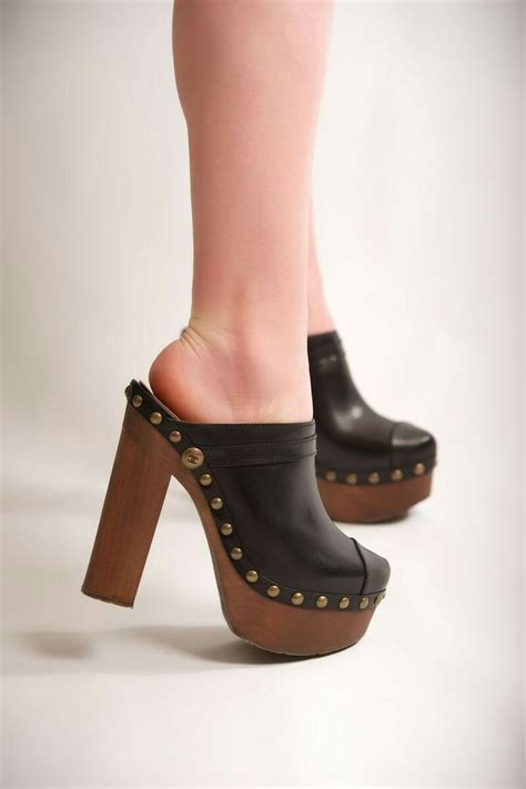 Pinterest Platform Clogs Shoes Clogs Shoes Fashion High Heels