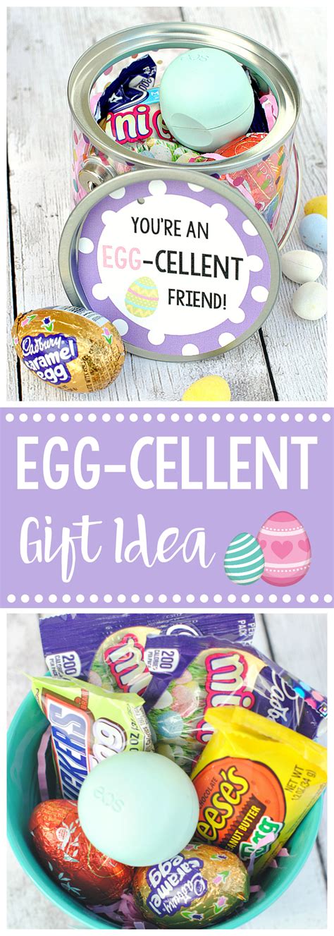 Our easter gift ideas run the gamut from bunny ears for kids to wear to various types of gift baskets and adorable decor for inside and outside of the home. Cute Easter Gift Ideas: EGG-cellent Gift Basket - Fun-Squared