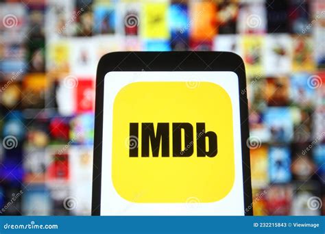 Imdb Logo Editorial Stock Photo Image Of Icon Apps 232215843