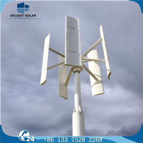 W W W Kw Kw Vertical Axis Maglev Generator Windmill Tower