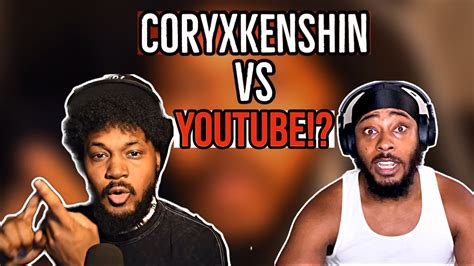 Coryxkenshin Calls Out Youtube Reaction 👀 Youtube