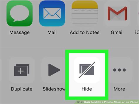 How To Make A Private Album On An Iphone With Pictures Wikihow