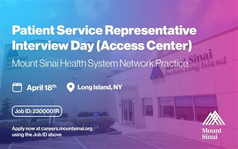 Mount Sinai Health System On Linkedin Mount Sinai Health System Network Practice Patient