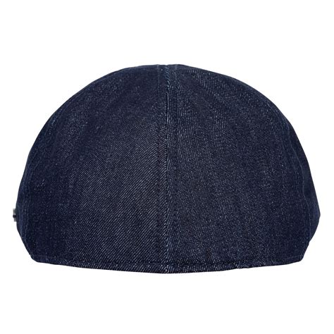 Firetrap Honor Gatsby Cap Mens Gents Classic Blue Check Pattern For
