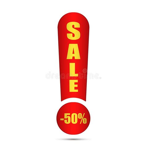 Special Offer Sale Red Tag Isolated Vector Illustration Discount Offer