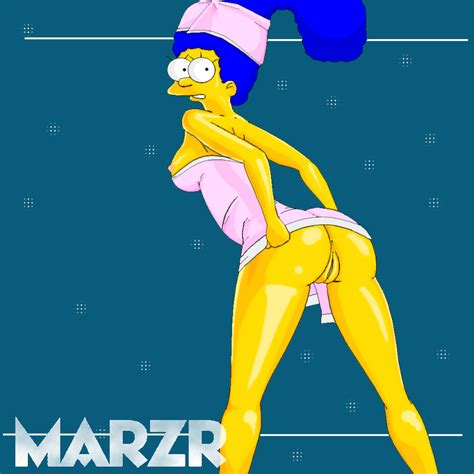 Rule 34 Ass Back View Breasts Clothes Clothing Color Female Female Only Human Marge Simpson