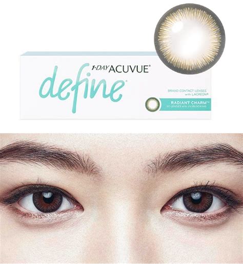 Acuvue Define Radiant Charm Soft Coloured Contact Lenses