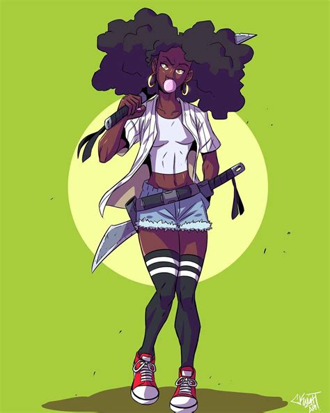 Anime Black Girl Hairstyles Arthatravel Com