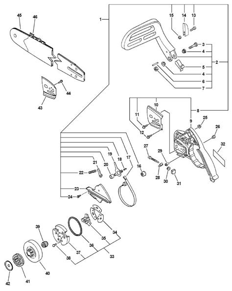 Echo Cs 510 Chainsaw Parts Diagram Serial Number 03001001 03999999 Page 6