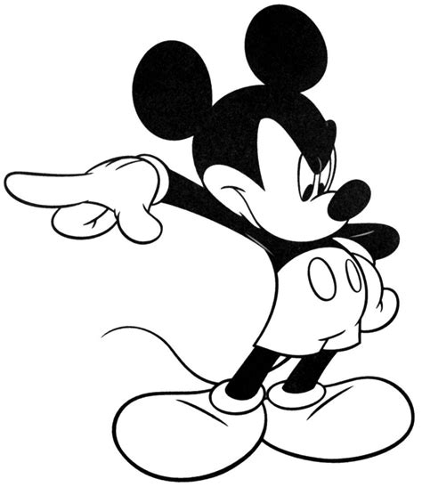 Dibujos Para Pintar De Mickey Mouse Dibujos Para Colorear De Mickey