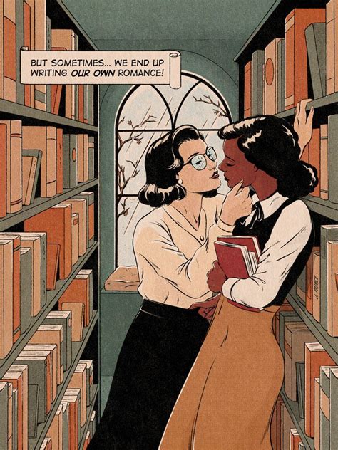 This Artist Is Giving Lesbian Couples The Retro Pinup Treatment Huffpost Life