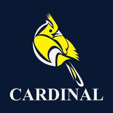 Cardinal Bird Logo Masterbundles