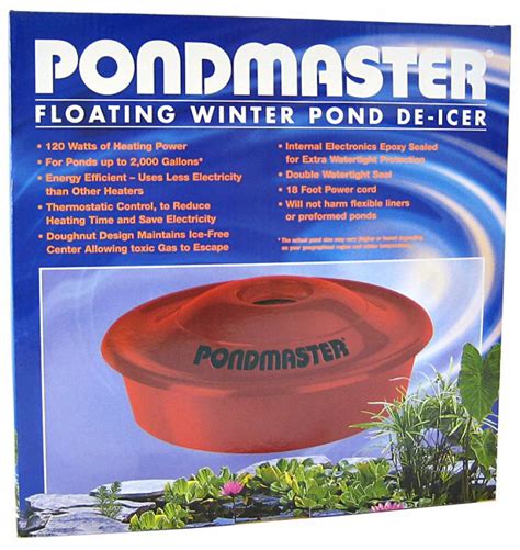 Pondmaster Floating Winter Pond De Icer 120 Watt