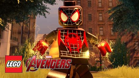 Lego Marvels Avengers Miles Morales Spider Man Into The Spider