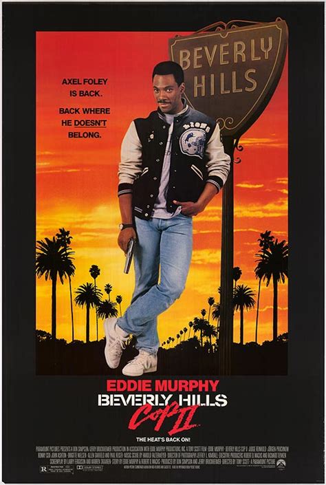 Its tone is fractionally more reserved. Beverly Hills Cop II movie posters at movie poster ...