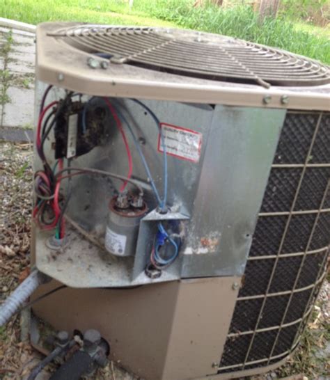 Air Conditioning Unit Air Conditioning Unit Outside Fan Not Working