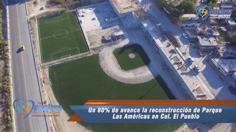 Avance En Reconstrucción De Parque Las Américas Monclova Coahuila