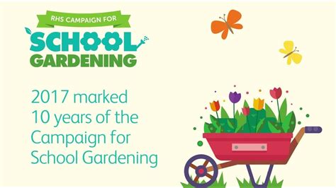 10 Years Of The Rhs Campaign For School Gardening Youtube