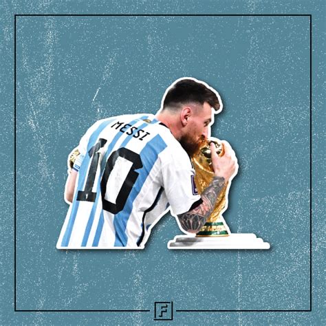 Messi Copa Del Mundo Diseño 3 Figura