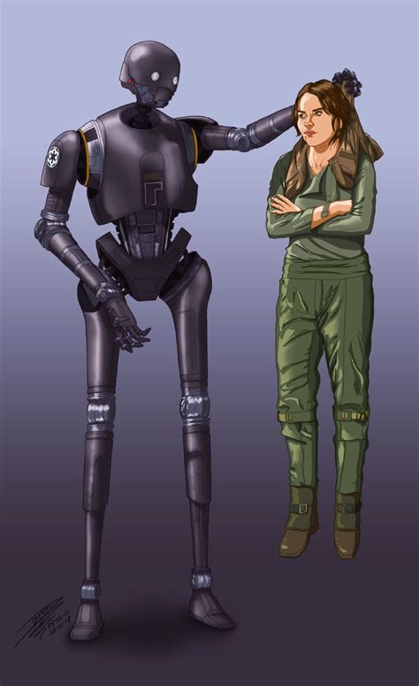 Got Ya Jyn Is Hanging Out With K 2so By Denno88 On Deviantart